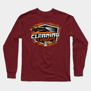 JDM car GT-R R35 Cleaning detailing Long Sleeve T-Shirt